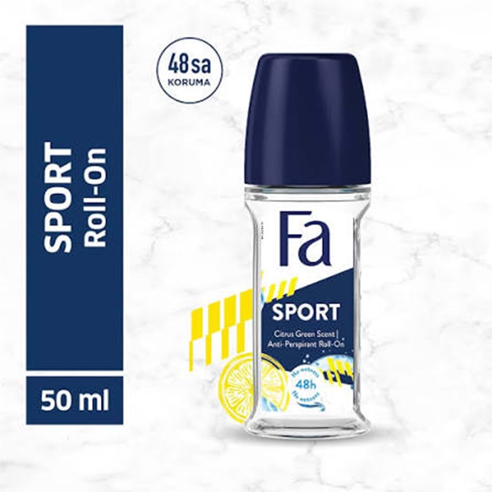 FA SPORT MEN ROLL-ON 50 ML