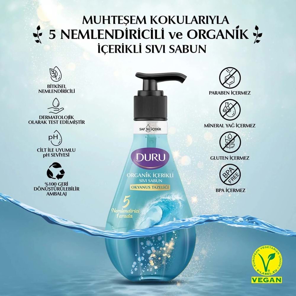DURU OKYANUS SIVI SABUN 500 ML