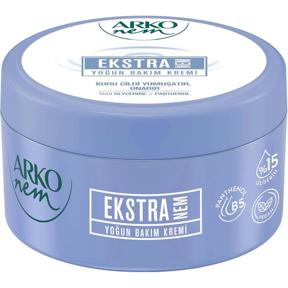 ARKO NEM EKSTRA NEM YOĞUN BAKIM KREMİ 250 ML