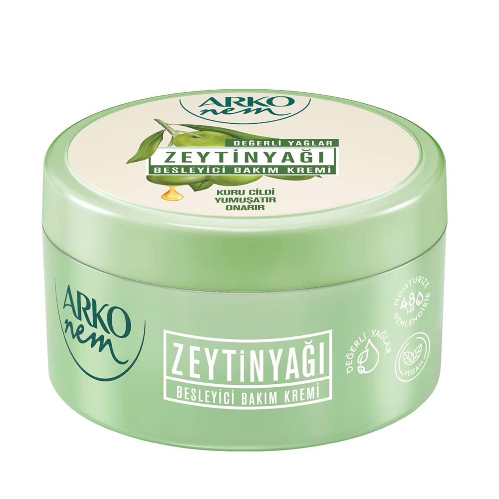 ARKO NEM ZEYTİNYAĞI BESLEYİCİ BAKIM KREMİ 250 ML