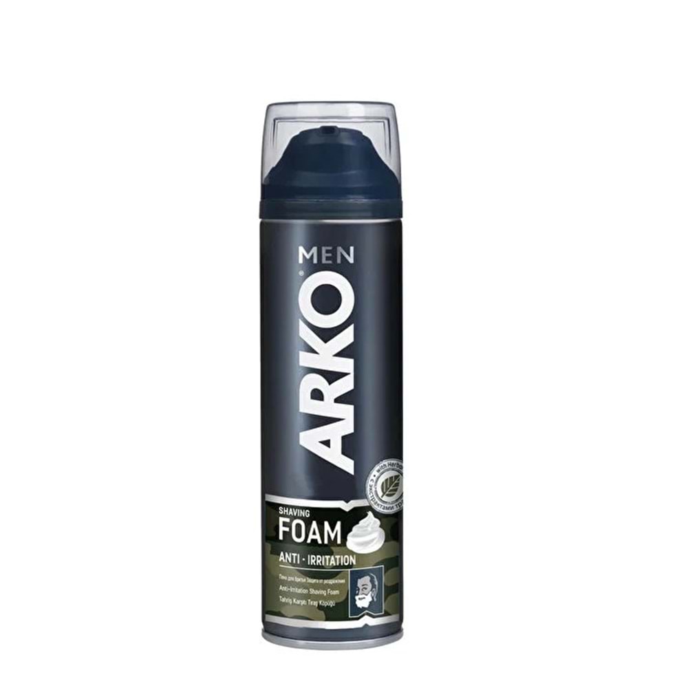 ARKO NEM ANTI-IRRITATION TIRAŞ KÖPÜĞÜ 200 ML