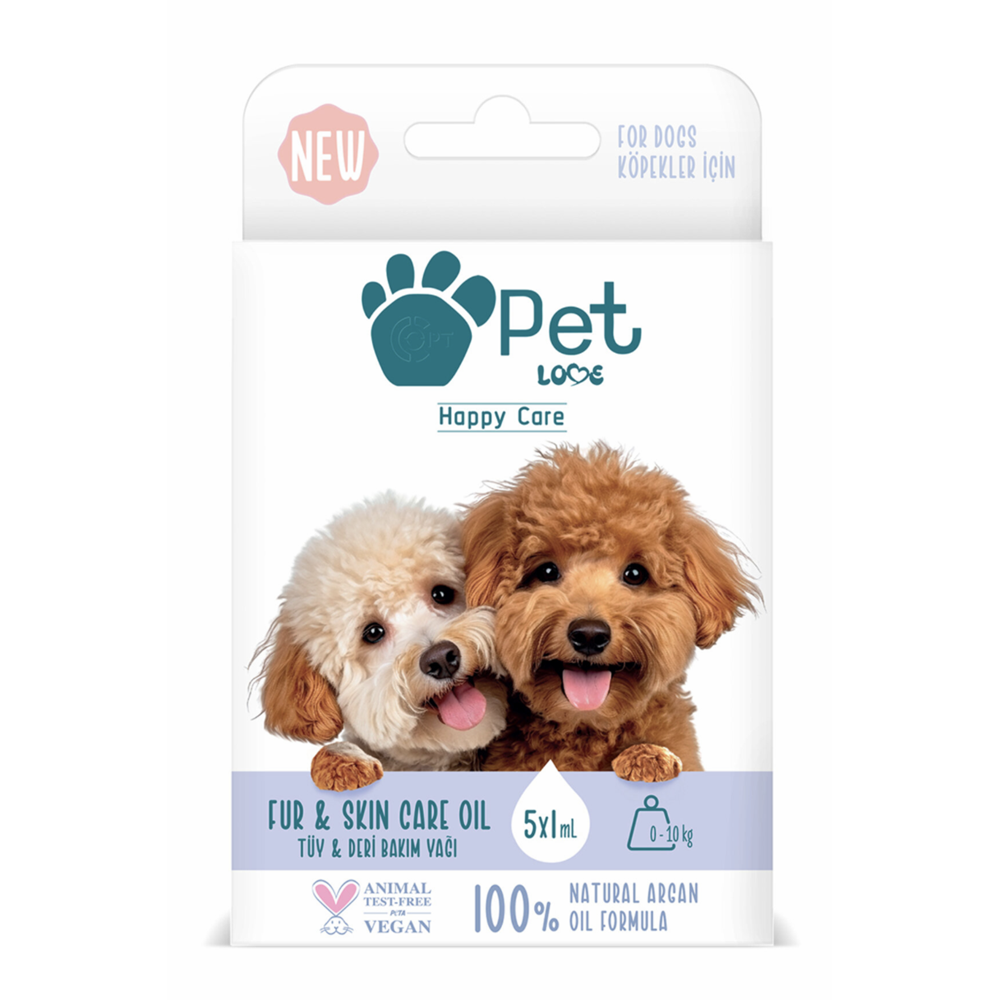 PETLOVE 0-10 KİLO KÖPEK BAKIM YAĞI 1 ML