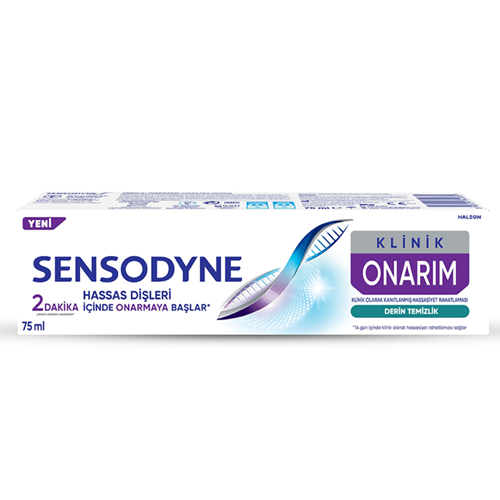 SENSODYNE KLİNİK ONARIM DERİN TEMİZLİK DİŞ MACUNU 75 ML