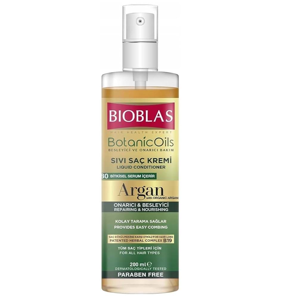 BIOBLAS BOTANIC OILS ARGAN SIVI SAÇ KREMİ 200 ML