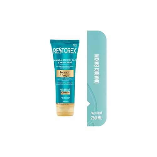 RESTOREX KERATİN & ARGAN SAÇ BAKIM KREMİ 250 ML
