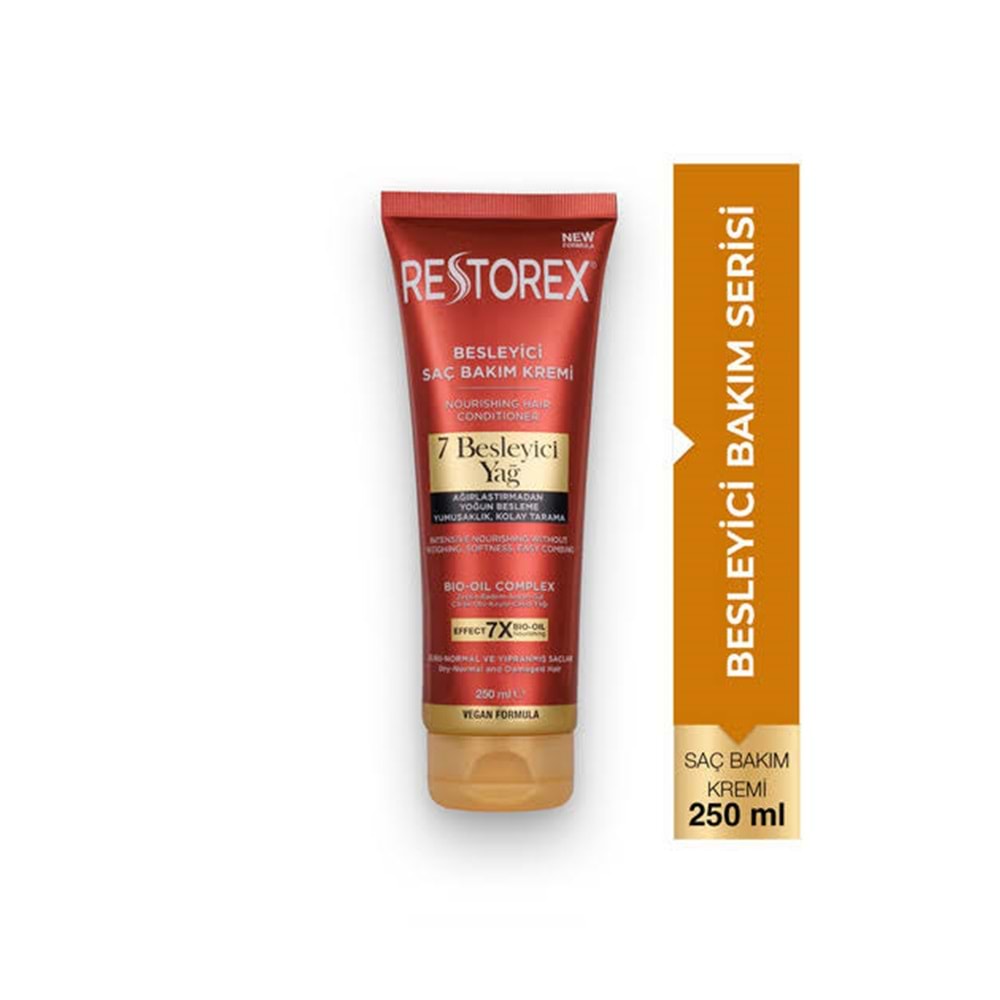 RESTOREX 7 BESLEYİCİ YAĞ SAÇ BAKIM KREMİ 250 ML