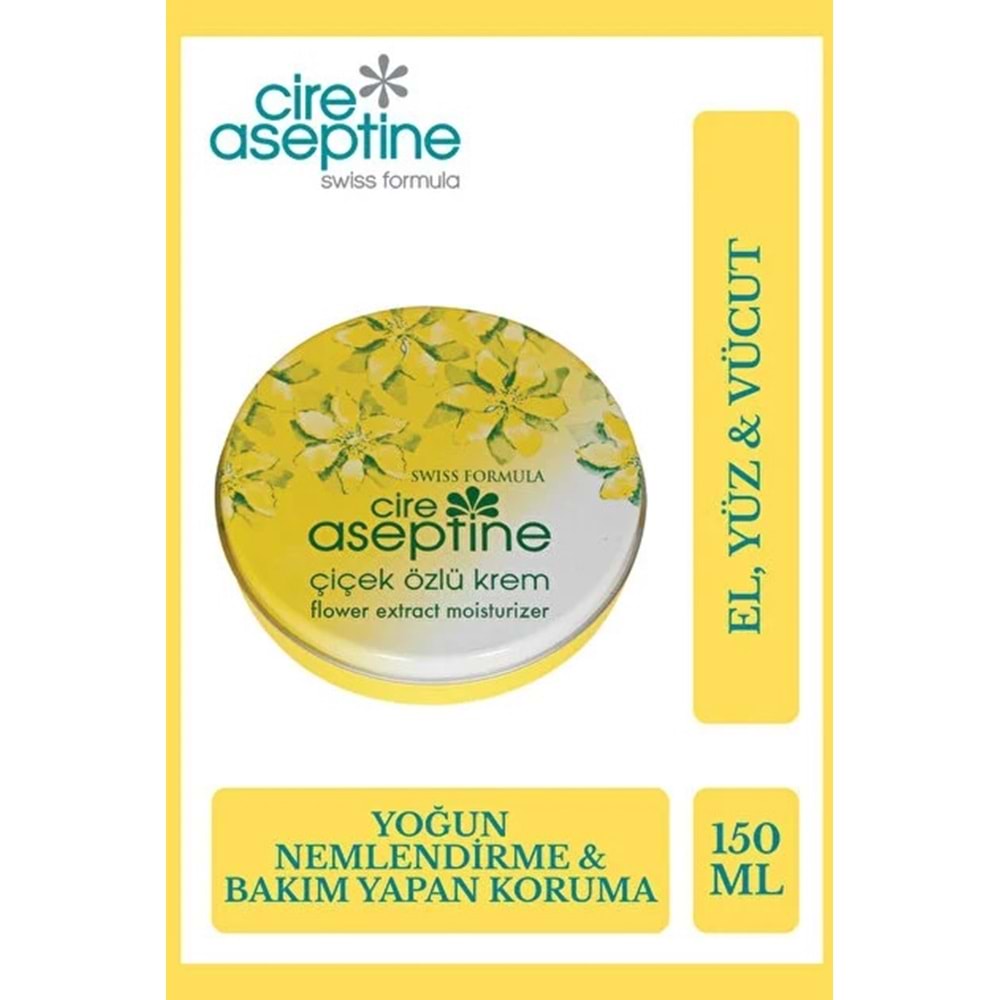 CİRE ASEPTİNE KLASİK TENEKE KREM 150 ML
