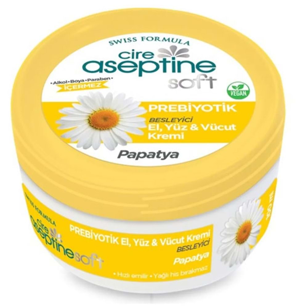 CİRE ASEPTİNE PREBİYOTİK PAPATYA KREM 200 ML
