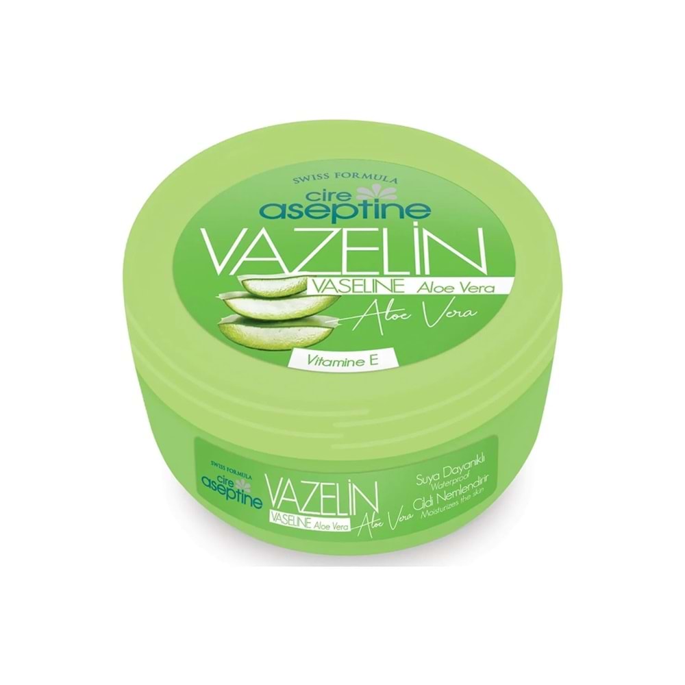 CİRE ASEPTİNE ALOE VERA VAZELİN 90 ML