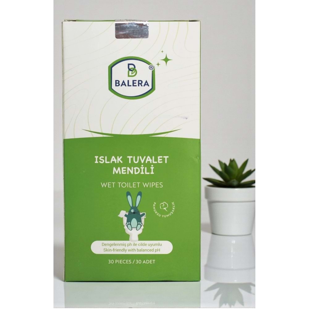 BALERA ISLAK TUVALET MENDİLİ ÇOCUKLARA ÖZEL