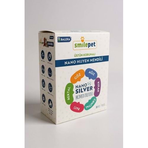 BALERA SMILEPET NANO HİJYEN MENDİLİ