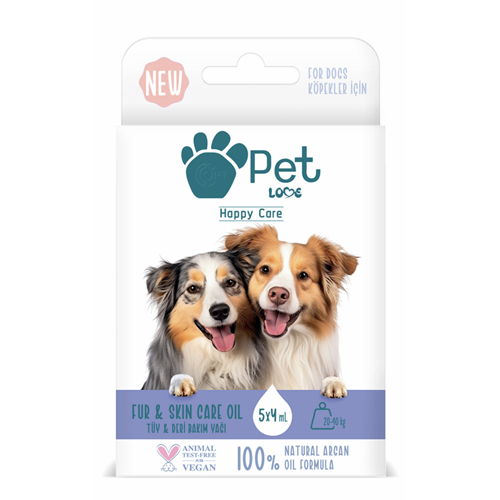 PETLOVE 20-40 KG KÖPEK TÜYÜ BAKIM YAĞI 4 ML