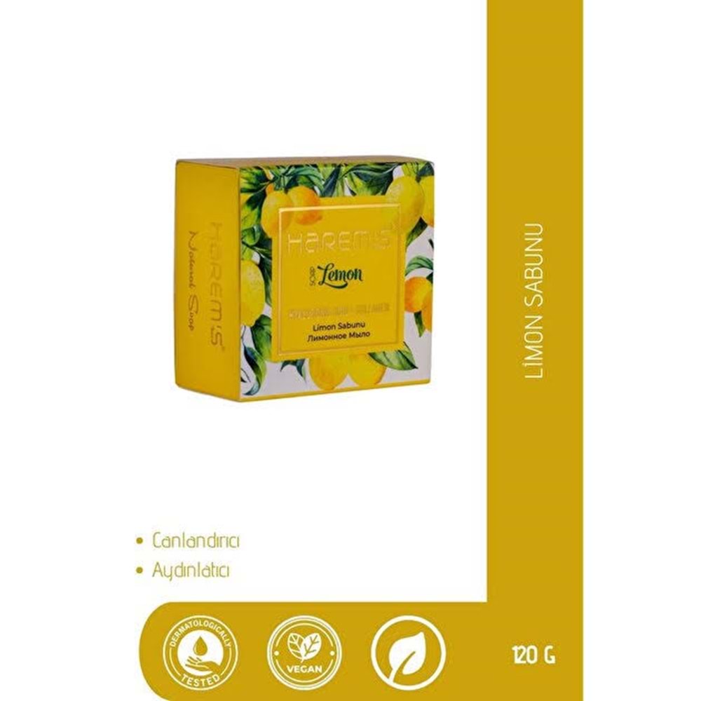 HAREMS LİMON SABUN 120 GR