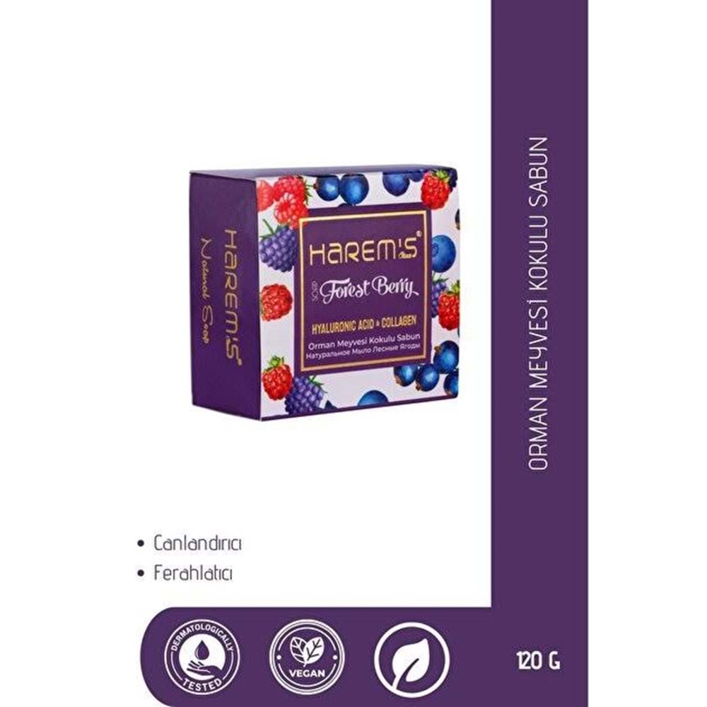 HAREMS ORMAN MEYVESİ SABUN 120 GR