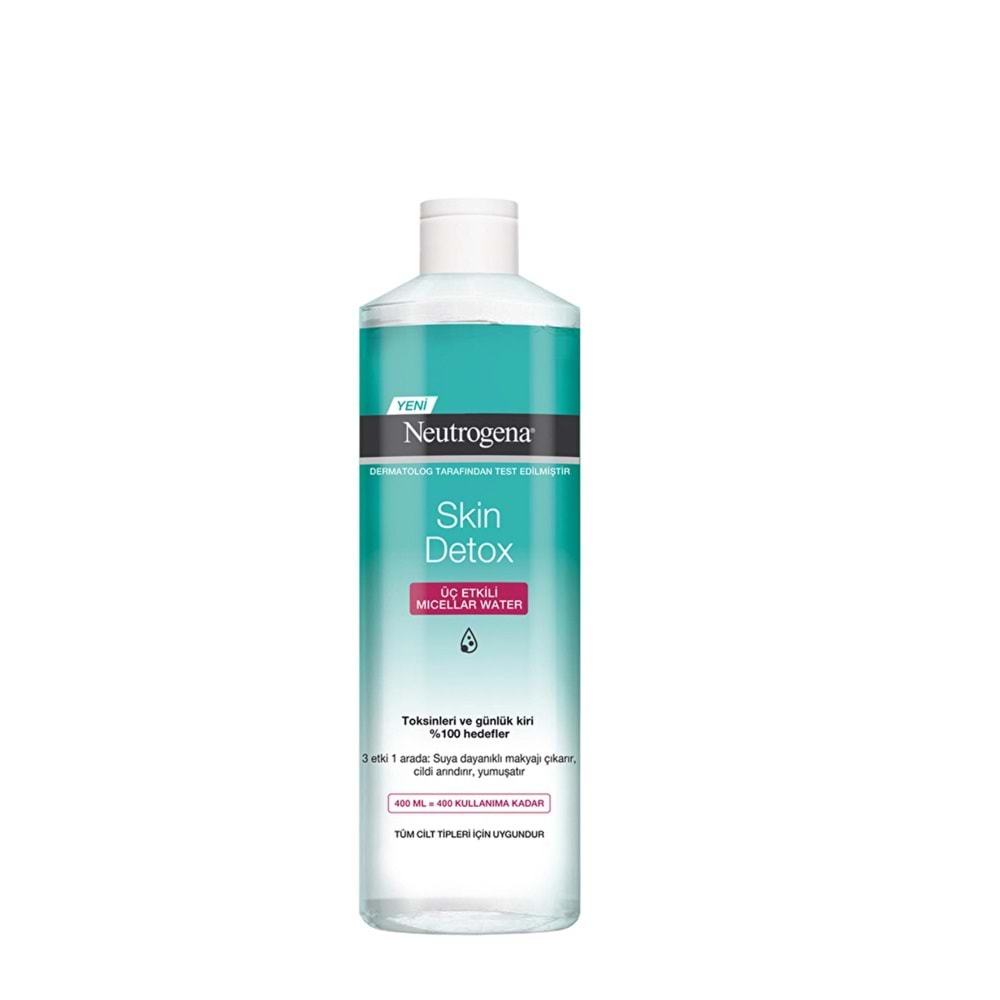 NEUTROGENA SKIN DETOX 3 ETKİLİ MICELLAR WATER 400 ML
