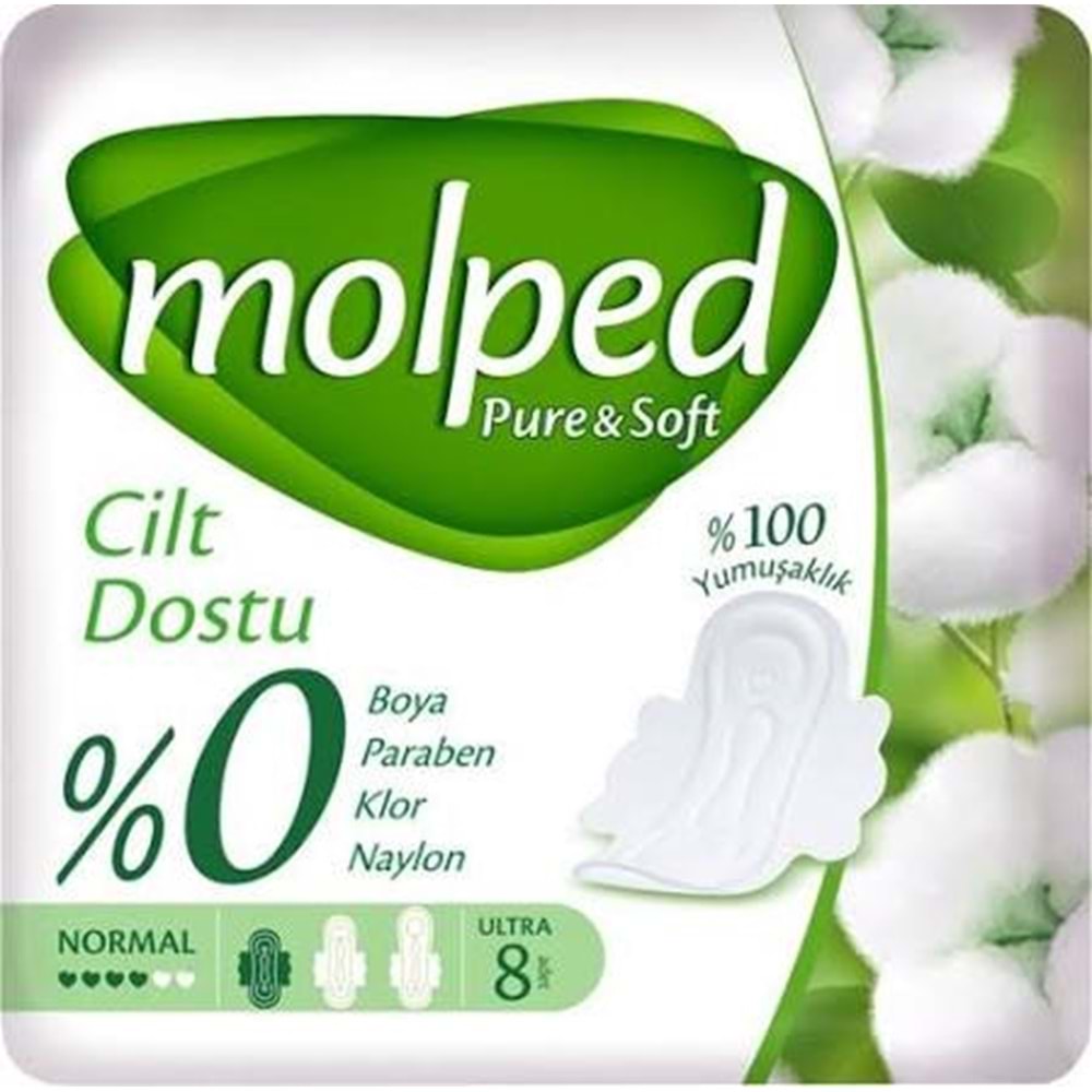 MOLPED PURE & SOFT NORMAL 8Lİ