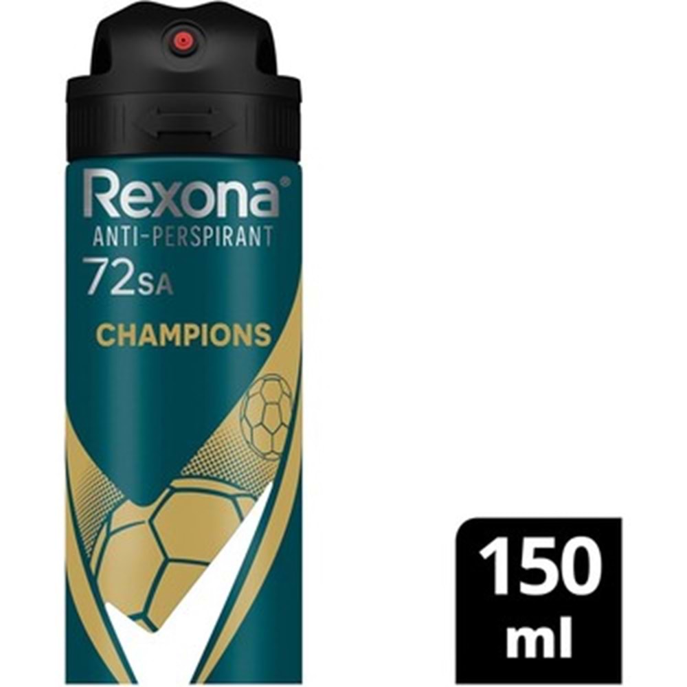 REXONA MEN CHAMPIONS DEODORANT 150 ML