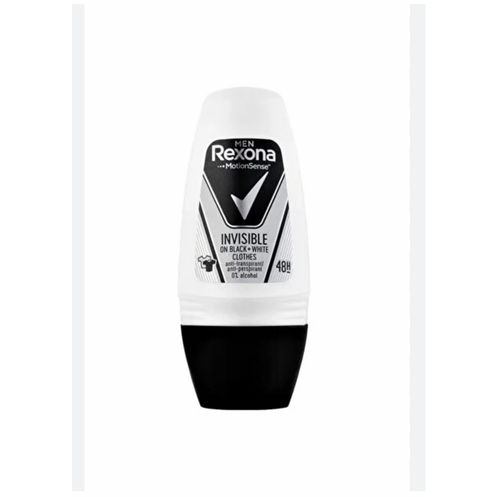 REXONA INVISIBLE BLACK & WHITE ROLL-ON 50 ML