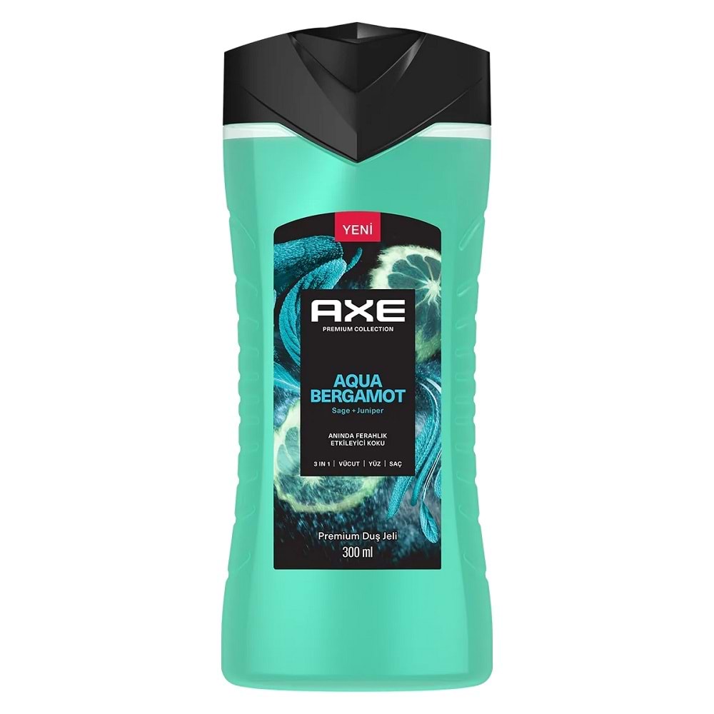 AXE PREMIUM AQUA BERGAMOT DUŞ JELİ 300 ML