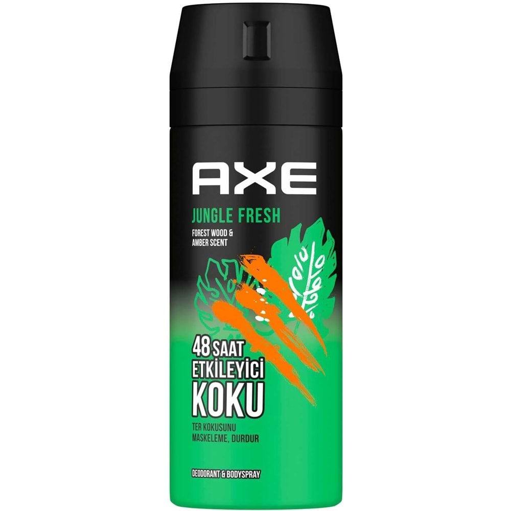 AXE JUNGLE FRESH DEODORANT & BODY SPRAY 150 ML