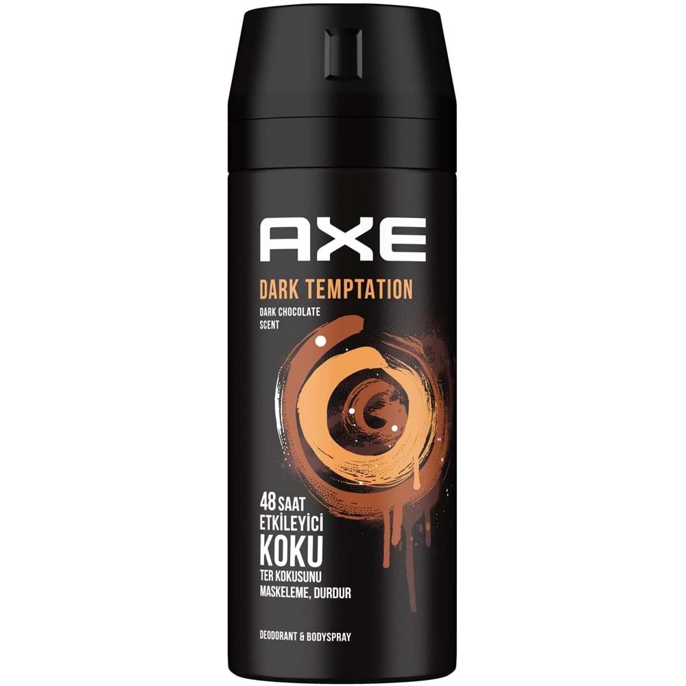 AXE DARK TEMPTATION DEODORANT & BODY SPRAY 150 ML