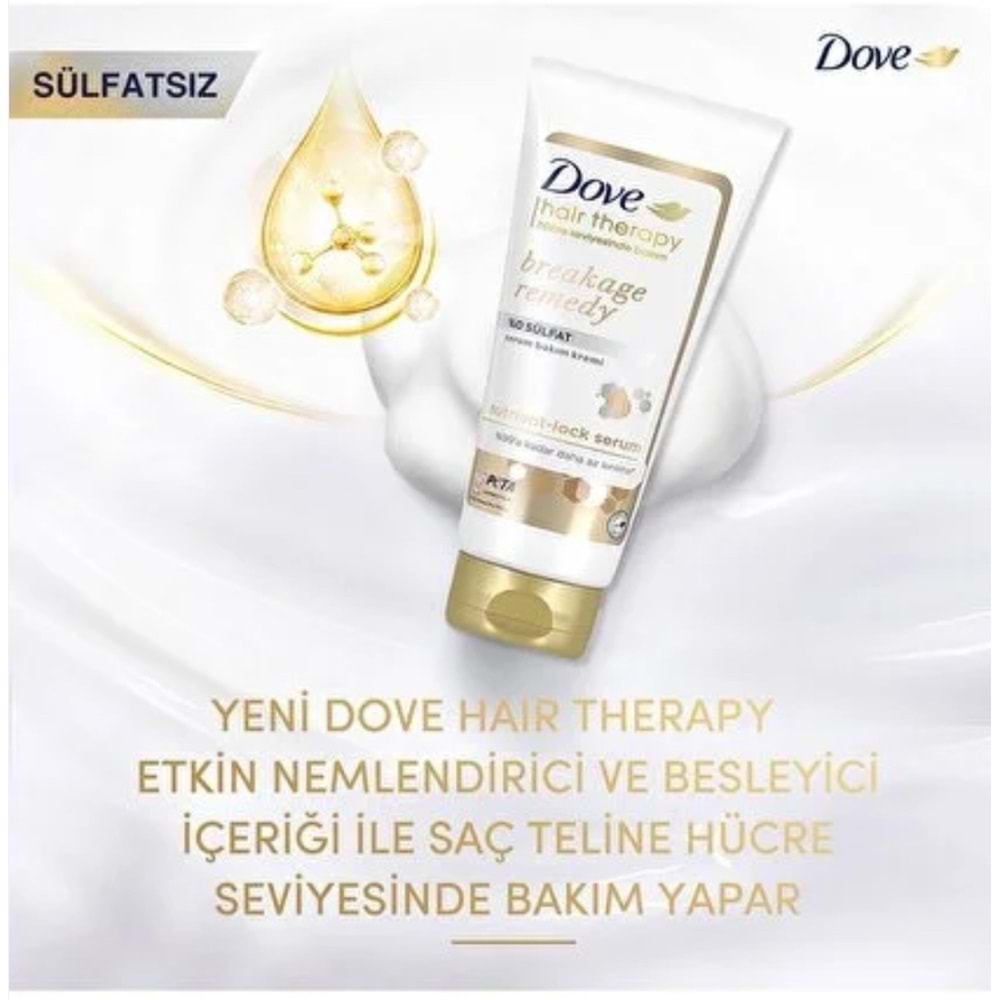 DOVE BREAKAGE REMEDY SAÇ BAKIM KREMİ 170 ML