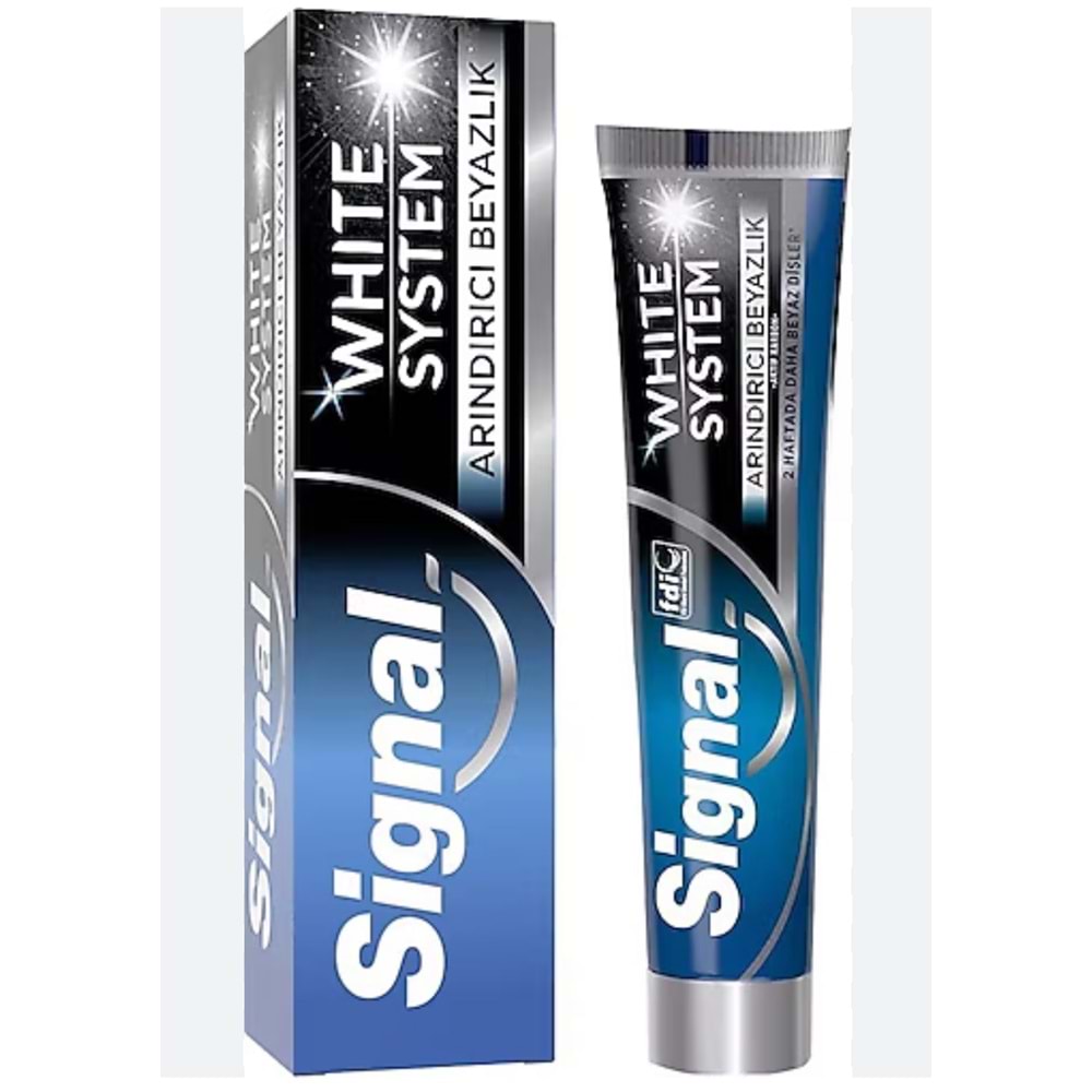 SİGNAL WHITE SYSTEM ARINDIRICI BEYAZLIK DİŞ MACUNU 75 ML