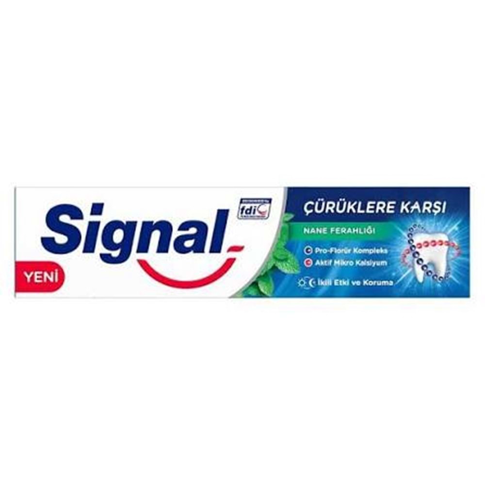 SİGNAL ÇÜRÜKLERE KARŞI DİŞ MACUNU 50 ML