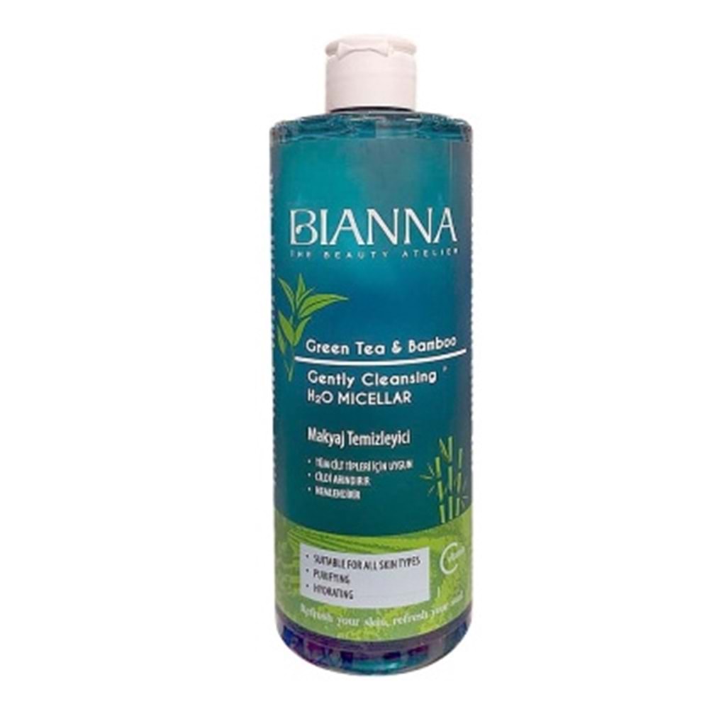 BIANNA GREEN TEA & BAMBOO MICELLAR WATER 400 ML