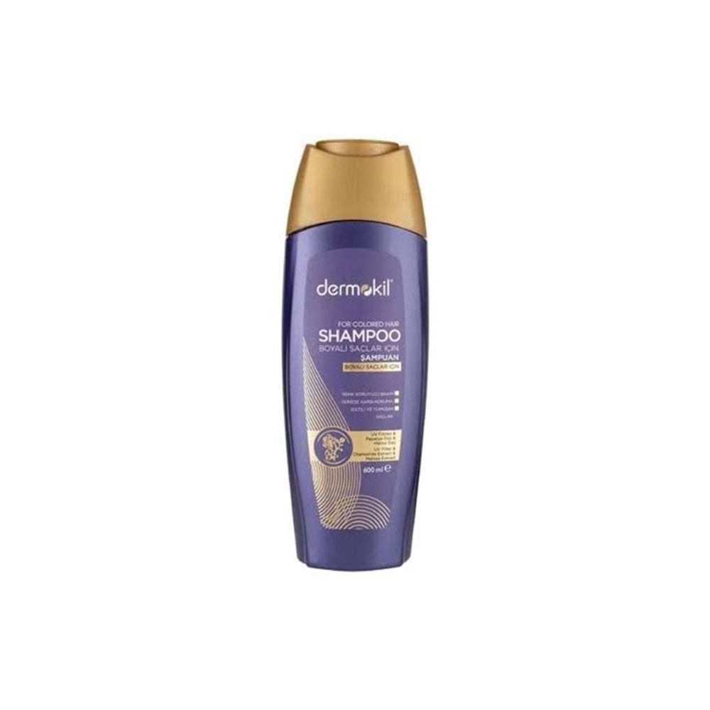 DERMOKİL BOYALI SAÇLAR İÇİN ŞAMPUAN 600 ML
