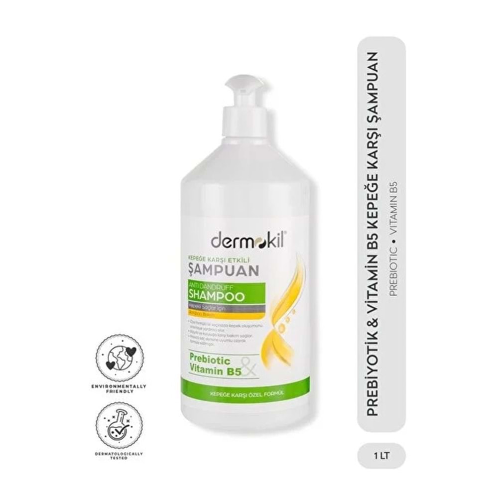 DERMOKİL KEPEĞE KARŞI ŞAMPUAN 1000 ML