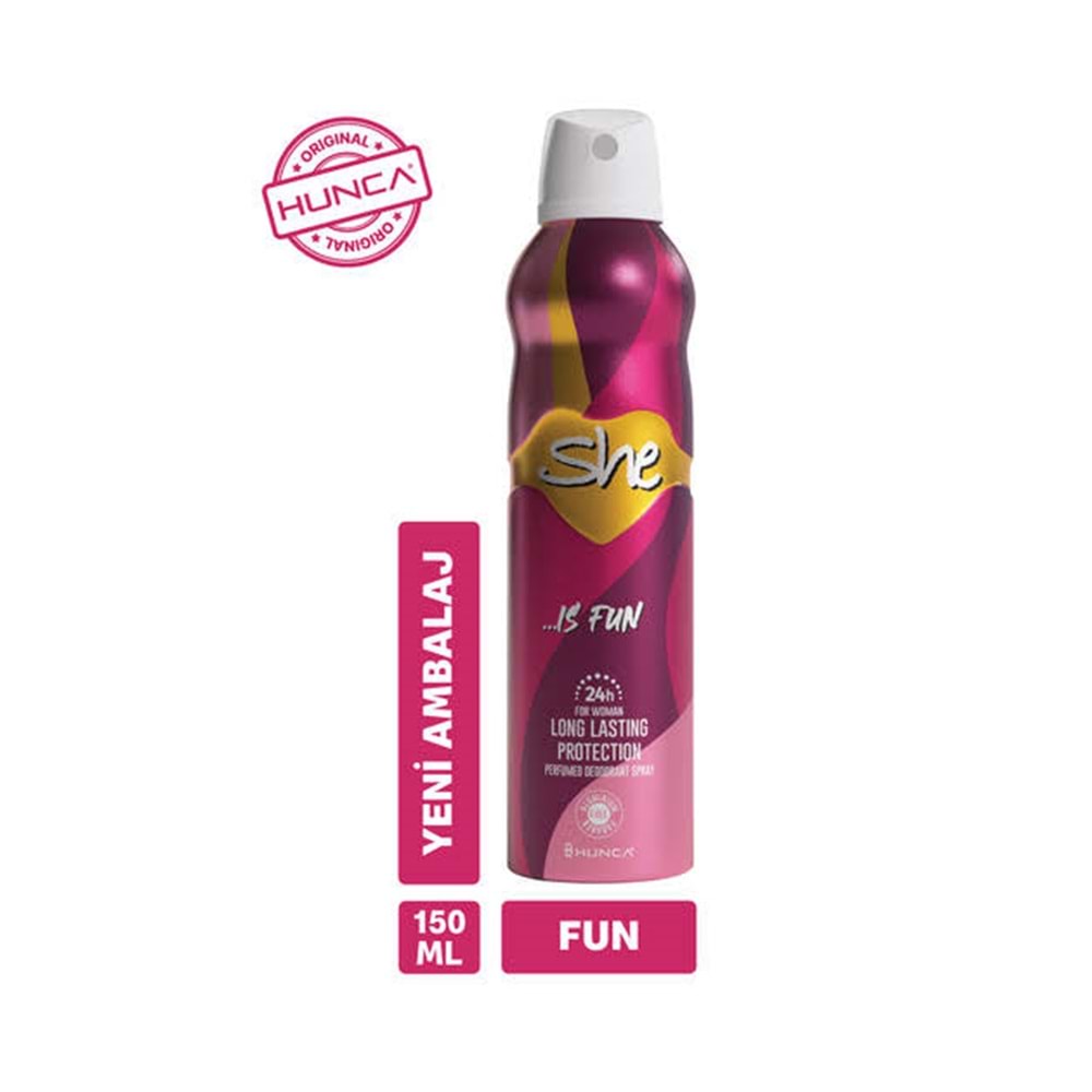 SHE FUN DEODORANT 150 ML