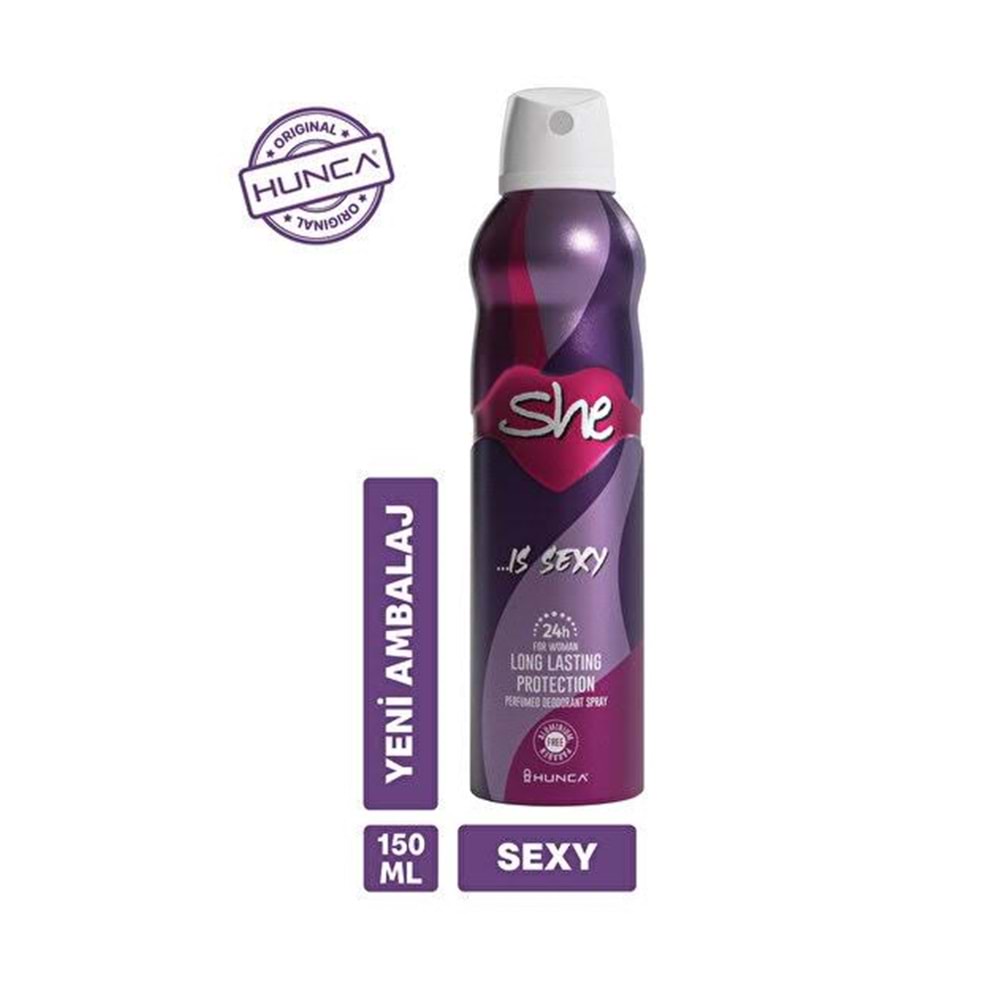 SHE SEXY DEODORANT 150 ML