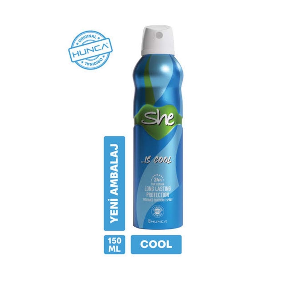 SHE COOL DEODORANT 150 ML