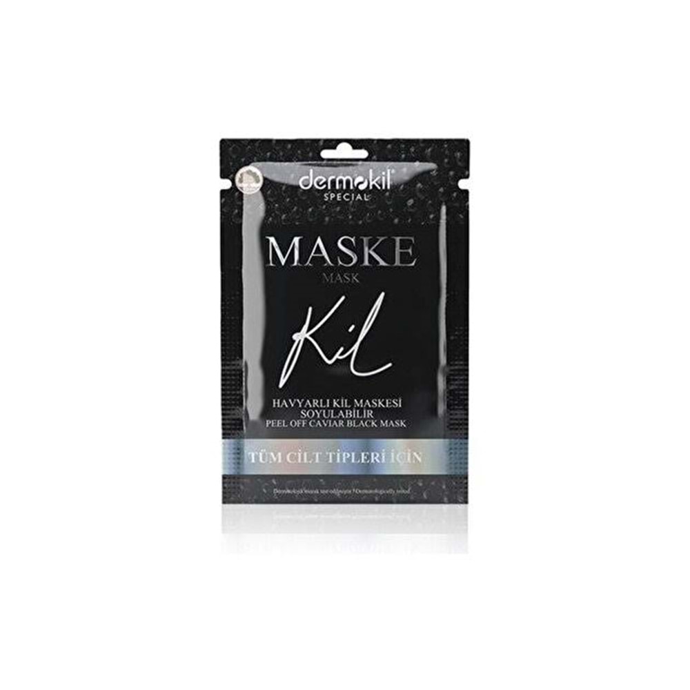 DERMOKİL HAVYARLI SOYULABİLİR MASKE 15 ML