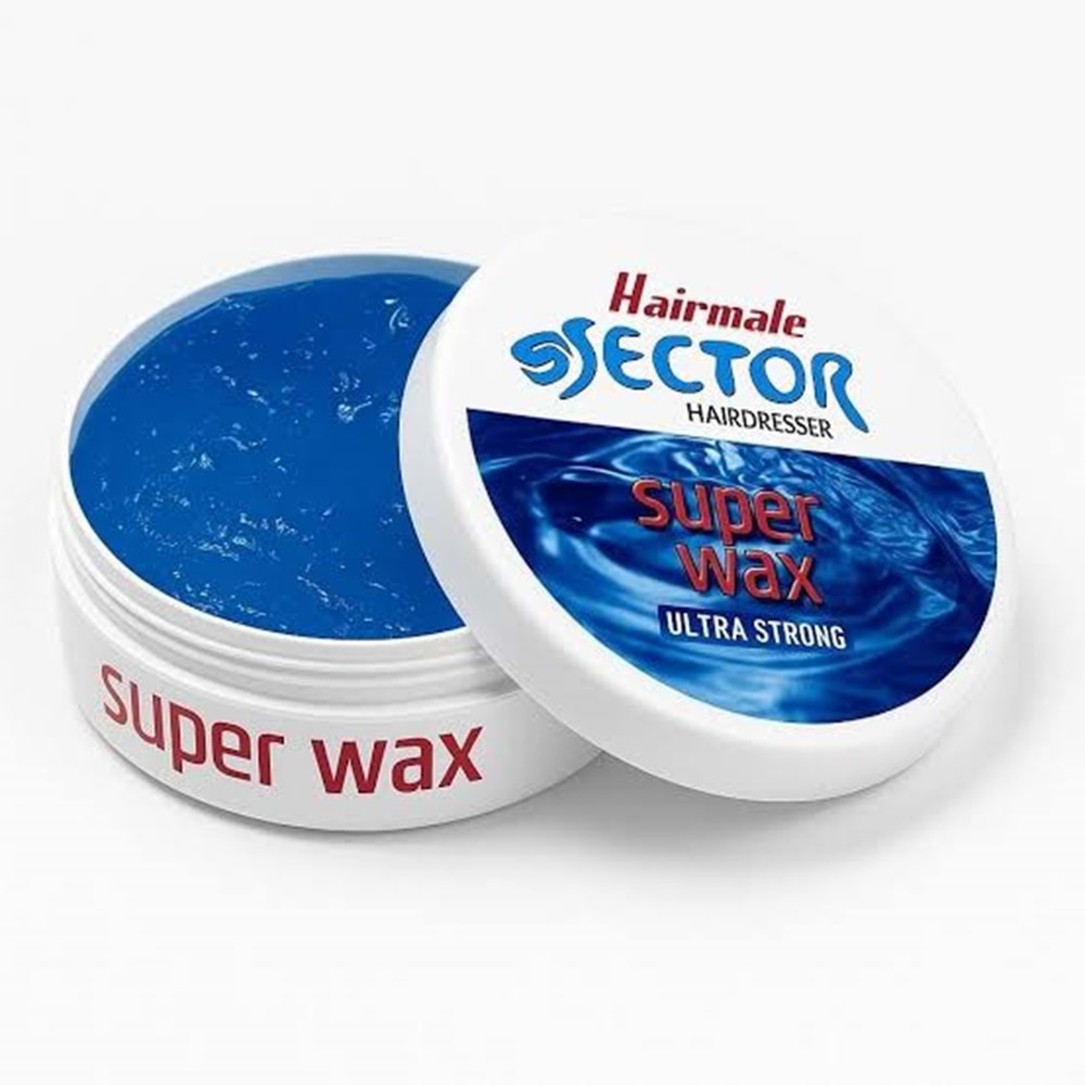 SECTOR HAIRMATE ULTRA STRONG MAVİ SUPERWAX 150 ML