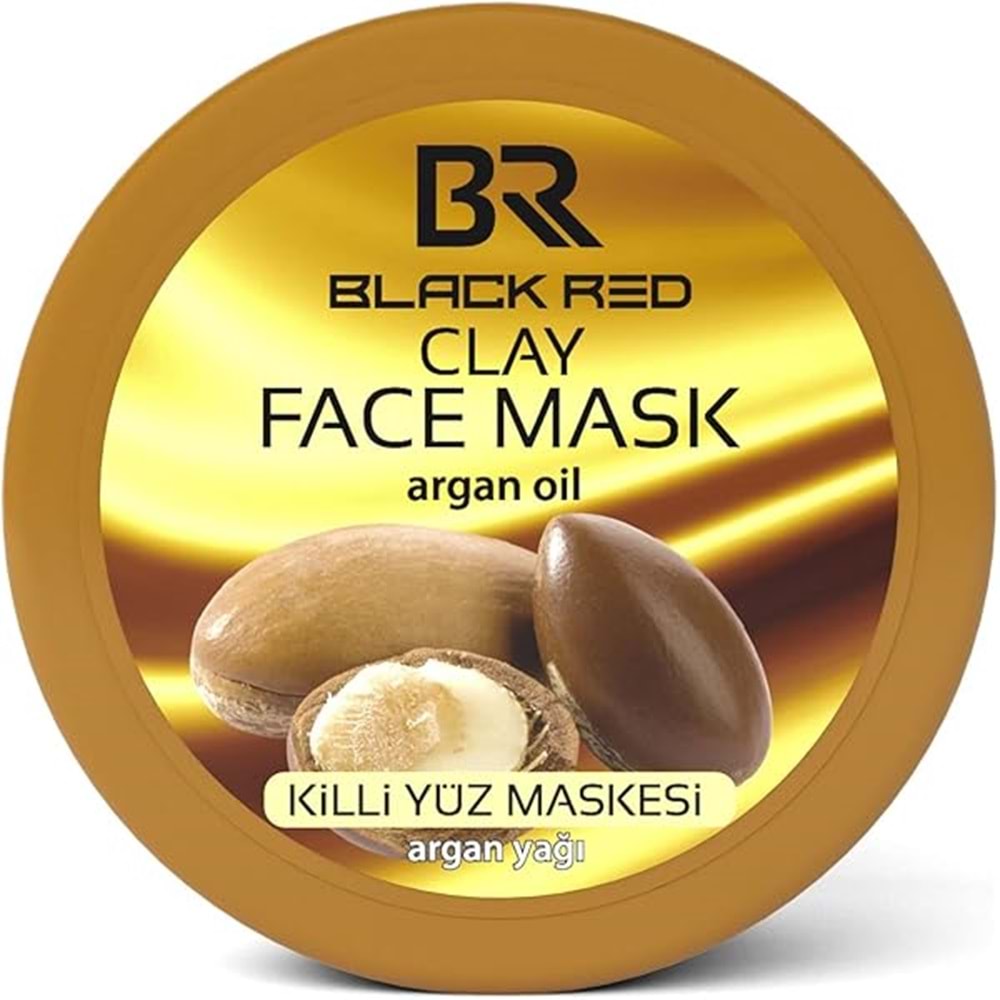 BR CLAY FACE MASK ARGAN 400 GR
