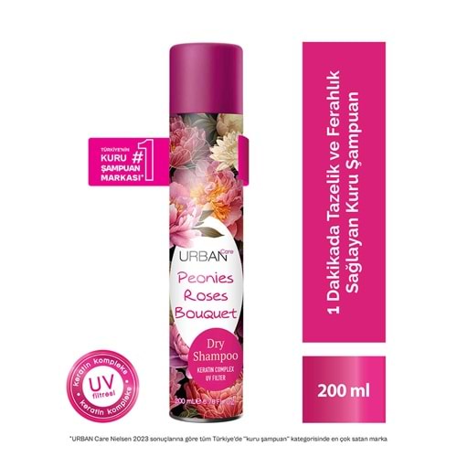 URBAN CARE PEONİES ROSES BOUQUET KURU ŞAMPUAN 200 ML