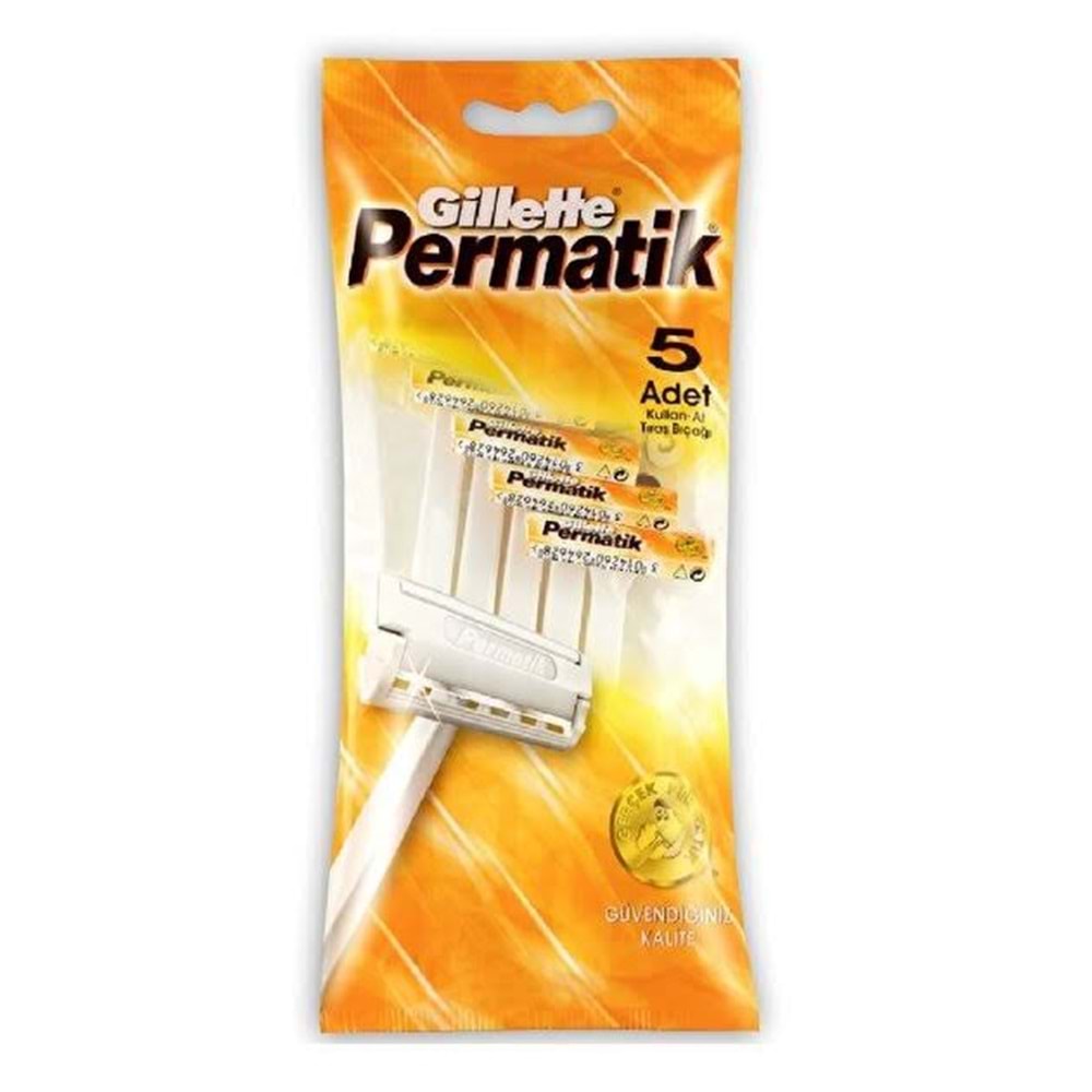GİLLETTE PERMATİK 5 ADET