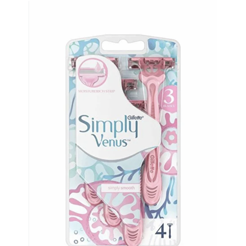 GİLLETTE SIMPLY VENUS 4LÜ