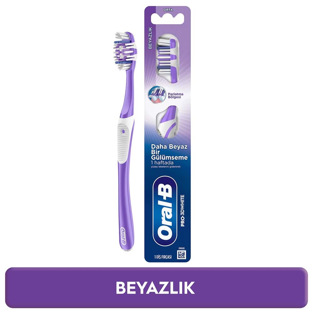 ORAL-B 3D WHITE BRILLIANCE DİŞ FIRÇASI ORTA