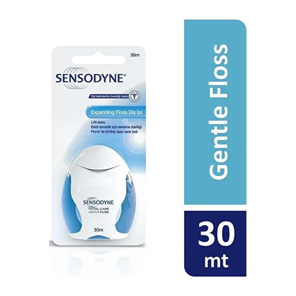 SENSODYNE DİŞ İPİ 30 MT GENTLE FLOSS