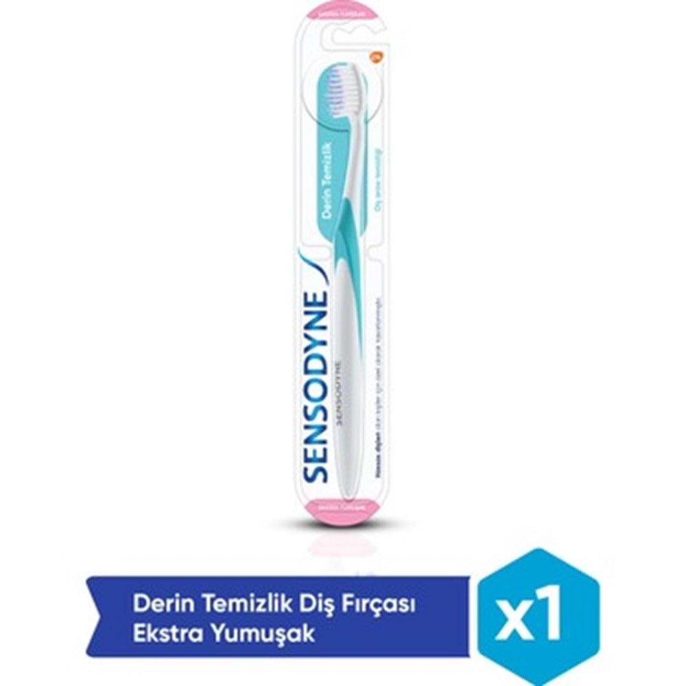 SENSODYNE DİŞ FIRÇÇASI DERİN TEMİZLİK EXTRA YUMUŞAK