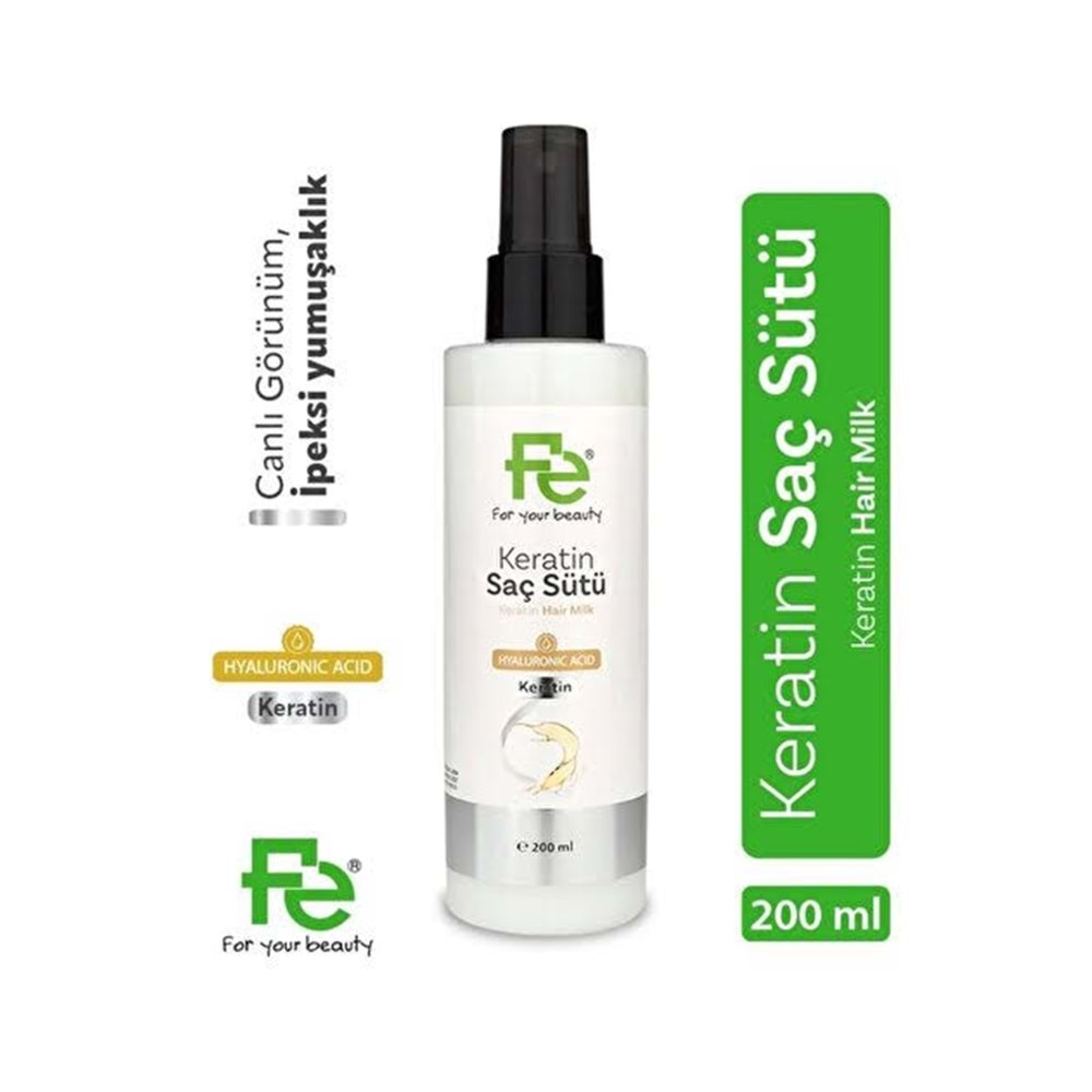 FE KERATİN SAÇ SÜTÜ 200 ML