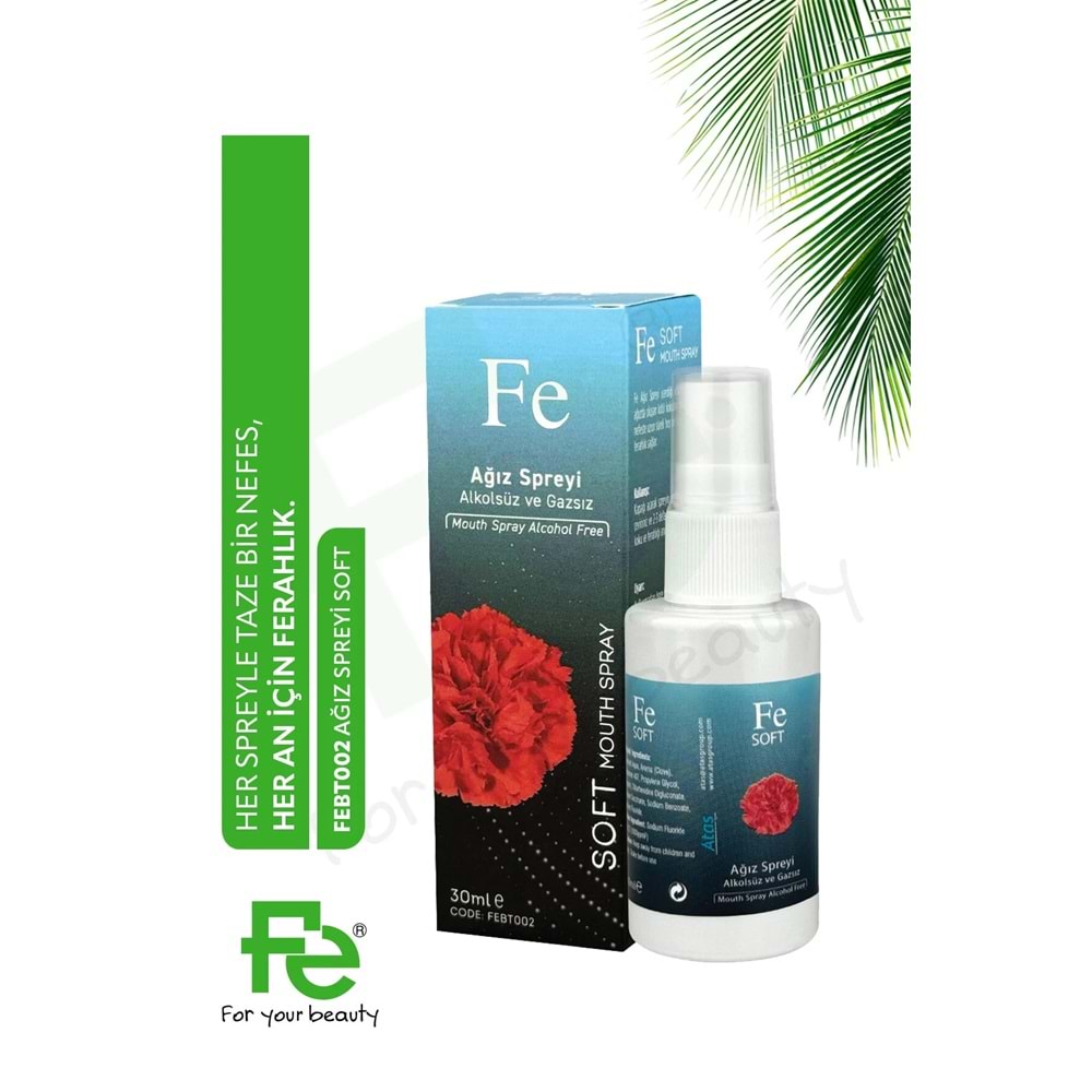 FE SOFT ALKOLSÜZ AĞIZ SPREYİ 30 ML