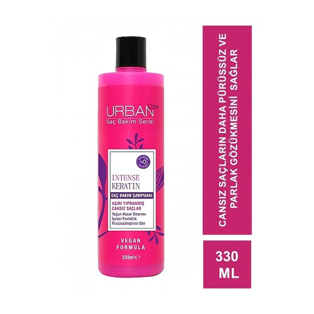 URBAN CARE INTENSE KERATIN SIVI SAÇ BAKIM ŞAMPUANI 330 ML