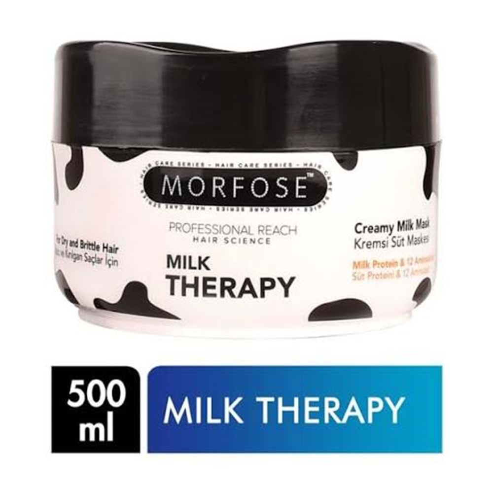 MORFOSE SAÇ MASKESİ MILK THERAPY 500 ML