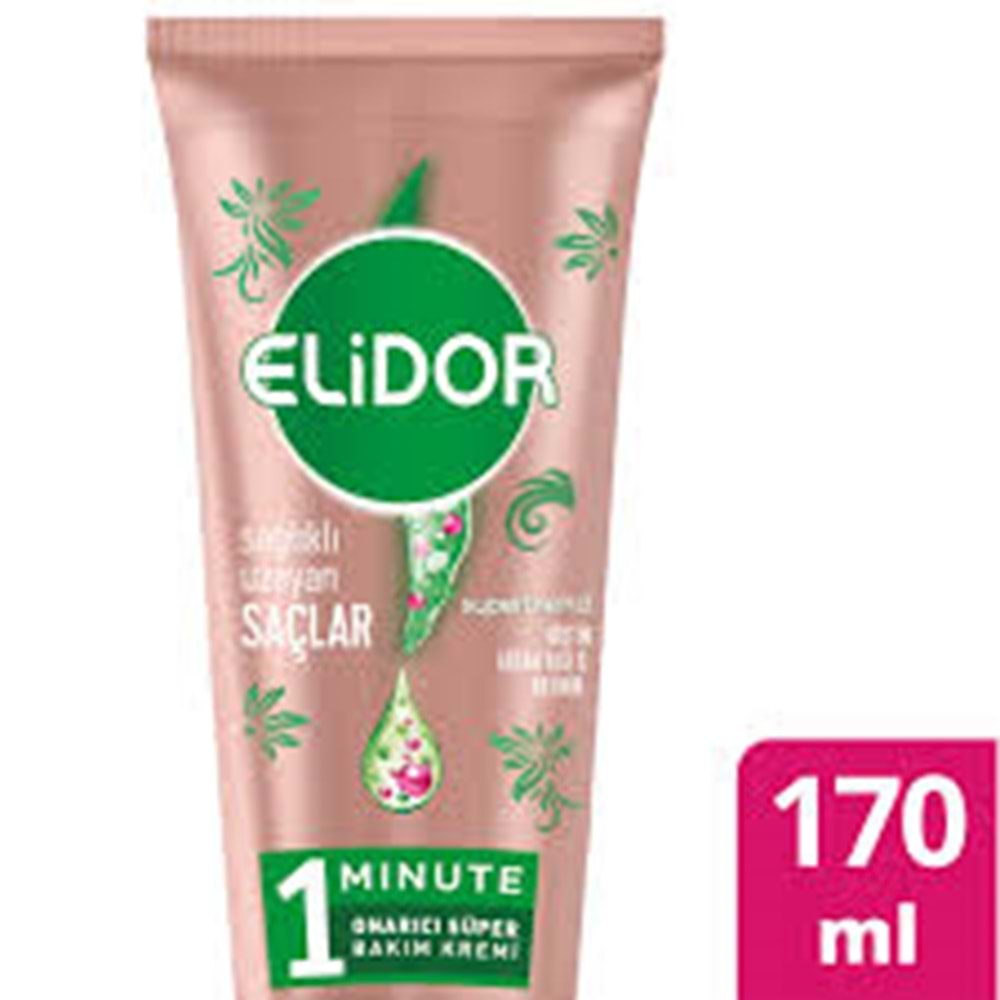 ELİDOR SAĞLIKLI UZAYAN SAÇLAR 1 MINUTE SAÇ BAKIM KREMİ 170 ML