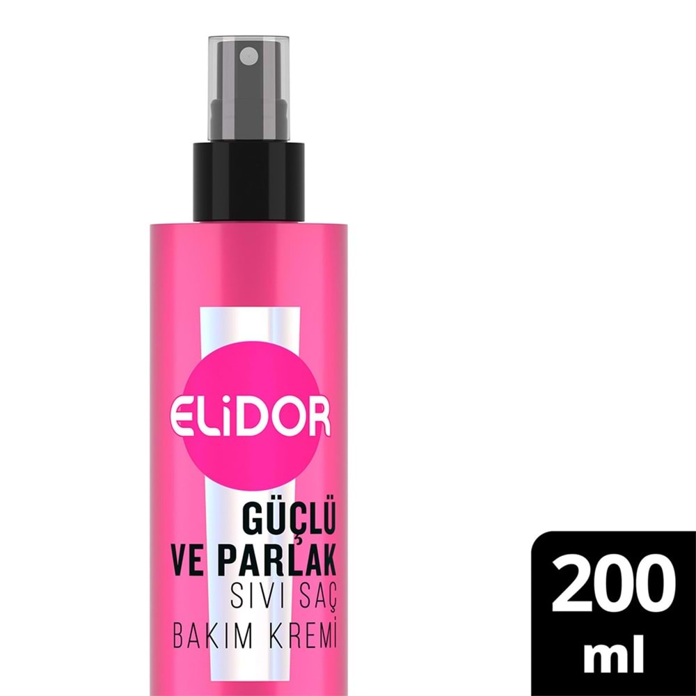 ELİDOR GÜÇLÜ VE PARLAK SIVI SAÇ BAKIM KREMİ 200 ML