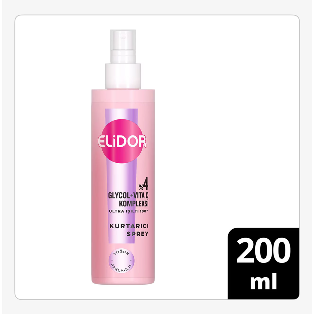ELİDOR IŞILTI SERİSİ SIVI SAÇ BAKIM KREMİ 200 ML
